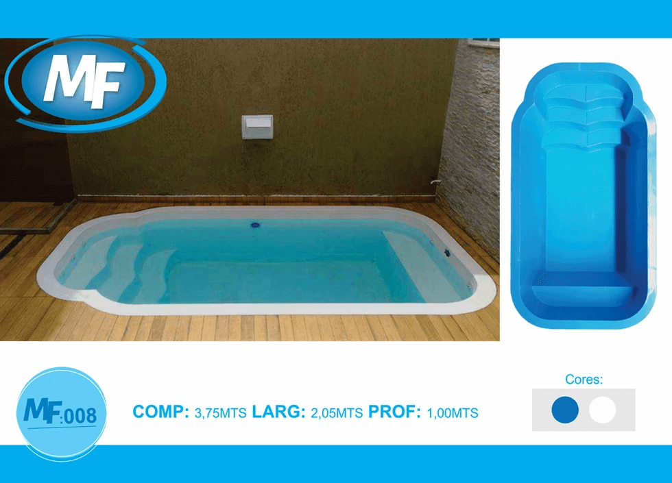 comprar piscina de fibra no rj